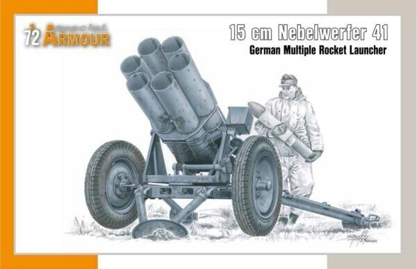 15 cm Nebelwerfer 41 German Multiple Rocket Launcher 1:72 SPECIAL HOBBY SA72026 hind ja info | Poiste mänguasjad | kaup24.ee