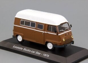 Estafette Studio-car Star - 1975 France HACHETTE 1:43 hind ja info | Poiste mänguasjad | kaup24.ee