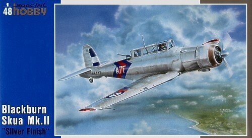 Blackburn Skua Mk.II Silver Finish 1:48 SPECIAL HOBBY SH48085 цена и информация | Poiste mänguasjad | kaup24.ee