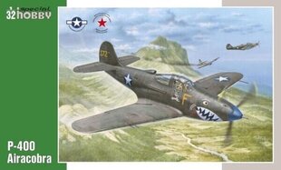 P-400 Airacobra 1:32 SPECIAL HOBBY SH32062 цена и информация | Игрушки для мальчиков | kaup24.ee