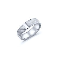 Серебряное (925) кольцо с классическим дизайном, код ah5ss7481 AH5SS7481EU-63 цена и информация | Кольцо | kaup24.ee