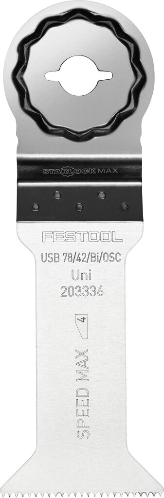 Festool Universaalne saeketas USB 78/42/Bi/OSC/5 203336 цена и информация | Käsitööriistad | kaup24.ee