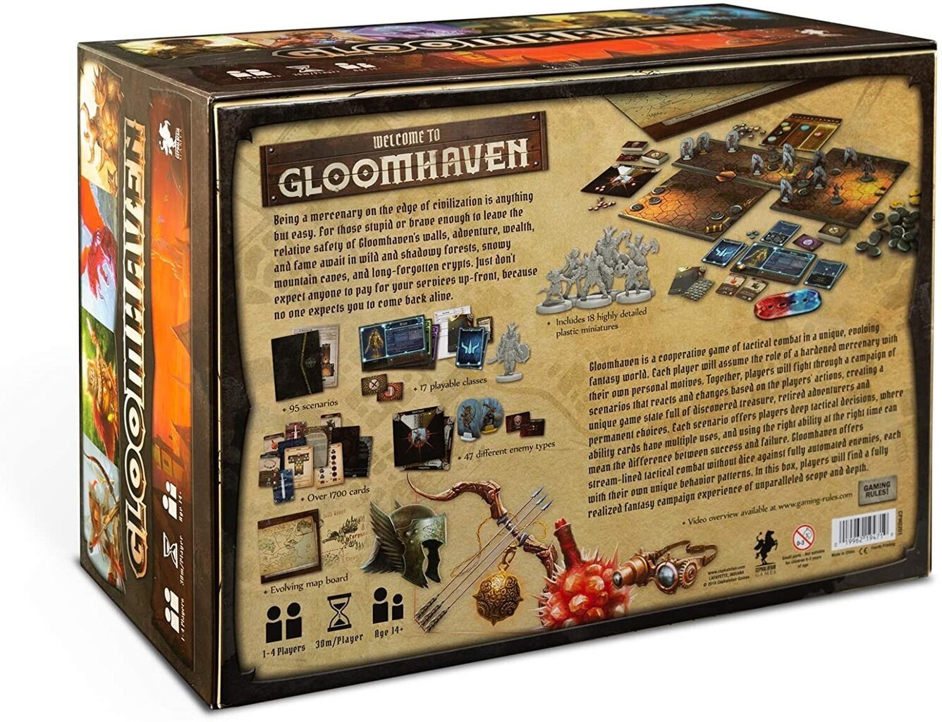 Lauamäng Gloomhaven цена и информация | Lauamängud ja mõistatused | kaup24.ee
