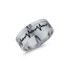 Серебряное (925) кольцо с классическим дизайном, код ah5ss9156 AH5SS9156EU-67 цена и информация | Кольцо | kaup24.ee