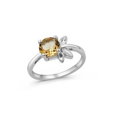 Серебряное (925) кольцо с драгоценными камнями, код ah549575rh-3 AH549575RH-3EU-57 цена и информация | Кольцо | kaup24.ee