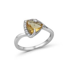 Серебряное (925) кольцо с драгоценными камнями, код ah549562rh-3 AH549562RH-3EU-57 цена и информация | Кольцо | kaup24.ee