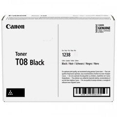 Картридж для лазерного принтера Canon T08 (3010C006), черный цена и информация | Картриджи и тонеры | kaup24.ee