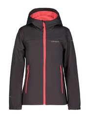 Icepeak laste softshell jope KLEVE, tumehall hind ja info | Tüdrukute joped ja mantlid | kaup24.ee