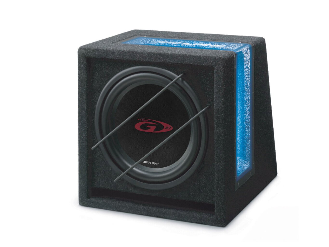 Alpine SBG-1044BR Type-G subwoofer. 500W Max / 150W RMS hind ja info | Autokõlarid | kaup24.ee