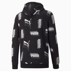 Мужская спортивная кофта Puma 847386*01, черная/белая 4064535393866 цена и информация | Мужские толстовки | kaup24.ee