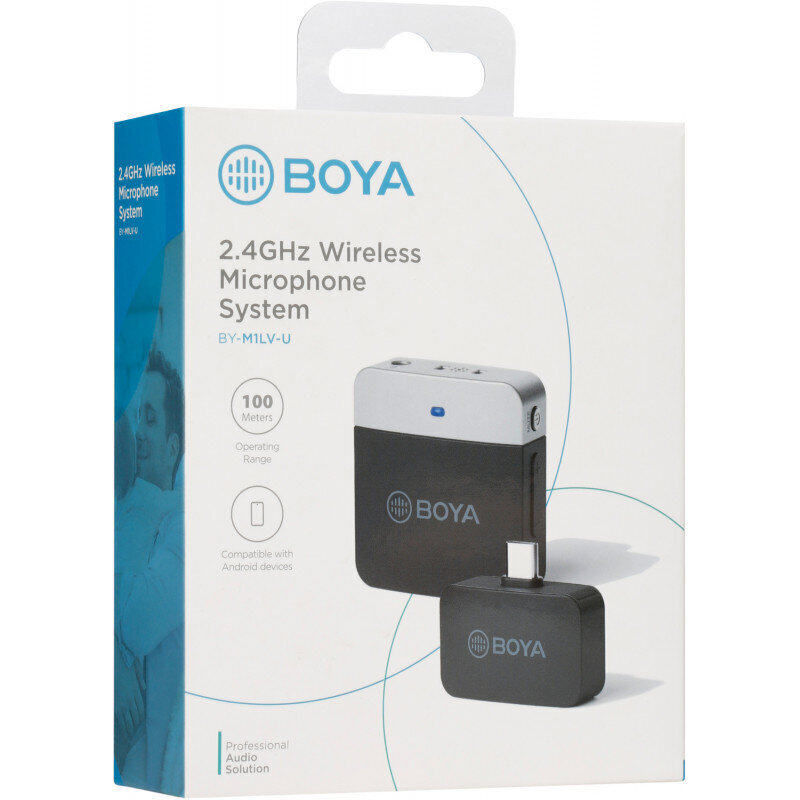 Boya mikrofon BY-M1LV-U Wireless цена и информация | Mikrofonid | kaup24.ee