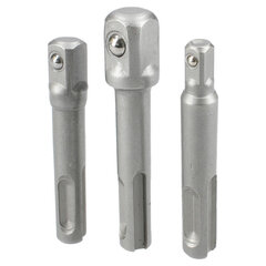 Adapter SDS Plus Harden 1/4", 3/8", 1/2" Adapter 1/4", 3/8", 1/2" hind ja info | Käsitööriistad | kaup24.ee