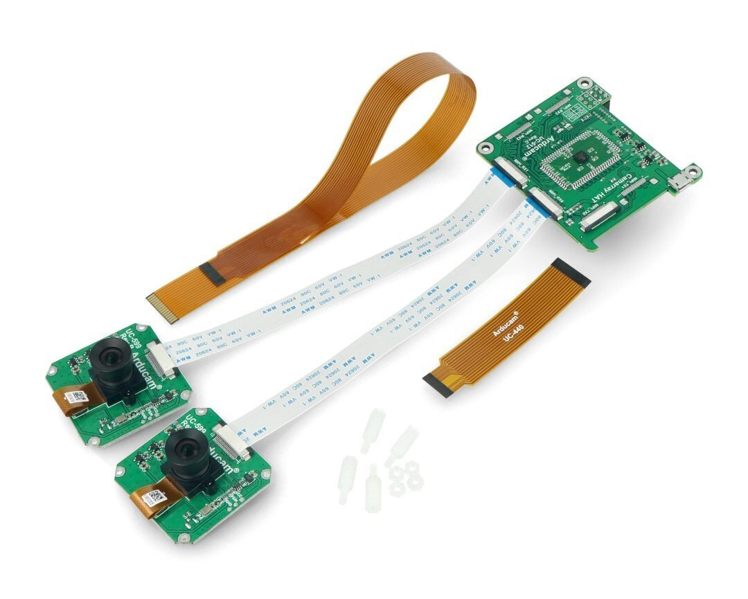 Stereoskoopkaamerad, sobib Raspberry Pi ja Nvidia Jetson Nano ArduCam B0266 1Mpx hind ja info | Robootika, konstruktorid ja tarvikud | kaup24.ee