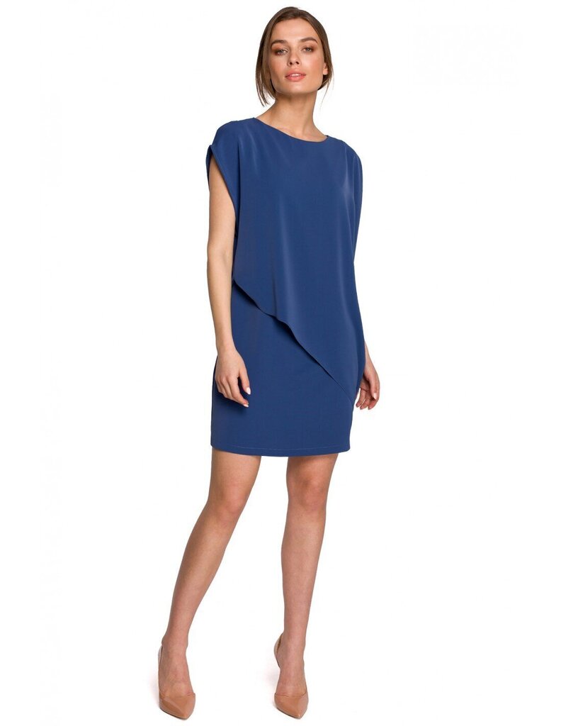 S262 Kihiline kleit - sinine цена и информация | Kleidid | kaup24.ee