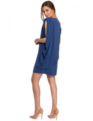 S262 Голубое многослойное платье цена и информация | Платья | kaup24.ee