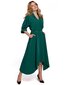K086 Asümmeetrilise alläärega kleit - roheline hind ja info | Kleidid | kaup24.ee