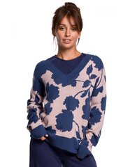 BK056 Цветочный свитер - Модель 2 цена и информация | Женские кофты | kaup24.ee