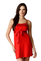 Хлопковая ночная сорочка Lega NM57, красный цена и информация | Женские пижамы, ночнушки | kaup24.ee