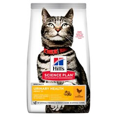 Корм для кошек Hill's Science Plan Adult Urinary Health с курицей, 3 кг цена и информация | Сухой корм для кошек | kaup24.ee