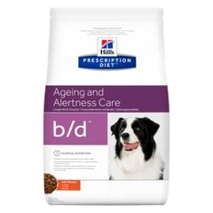 Prescription Diet Canine b/d kuivtoit koertele, 12 kg hind ja info | Kuivtoit koertele | kaup24.ee