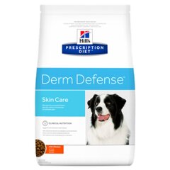 Hill's Prescription Diet Derm Defense Canine kuivtoit koertele kanaga, 12 kg hind ja info | Kuivtoit koertele | kaup24.ee