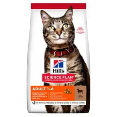 Hill's Science Plan Adult kassitoit lambaga, 0,3 kg hind ja info | Kuivtoit kassidele | kaup24.ee