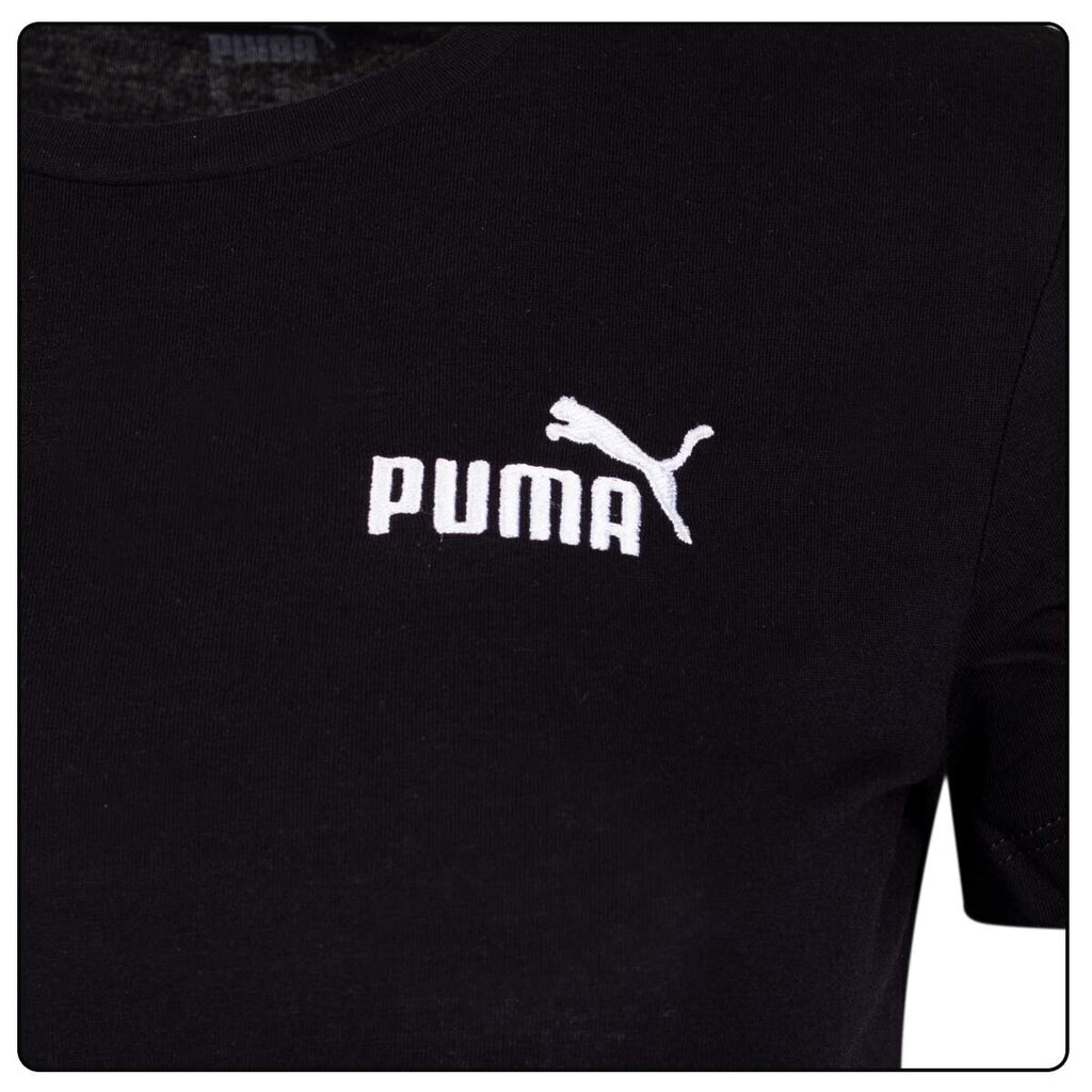 Puma Pluusid Ess+ Embroidery Black 848331 01 цена и информация | Naiste spordiriided | kaup24.ee