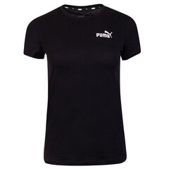 Puma ФУТБОЛКА ЖЕНСКАЯ T-SHIRT ESS EMBROIDERY TEE BLACK 848331 01 43447 цена и информация | Спортивная одежда для женщин | kaup24.ee