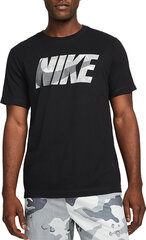 Nike Футболки M NK Df Tee Camo Gfx Black DM5669 010 DM5669 010/S цена и информация | Мужские футболки | kaup24.ee