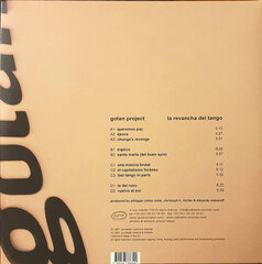 Gotan Project - La Revancha Del Tango, 2LP, vinüülplaats, 12" vinyl record hind ja info | Vinüülplaadid, CD, DVD | kaup24.ee
