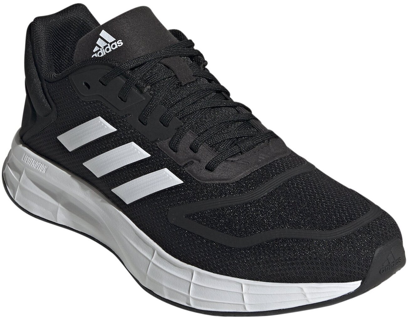 Adidas Jalatsid Duramo 10 Black GW8336 GW8336/9.5 цена и информация | Spordi- ja vabaajajalatsid meestele | kaup24.ee