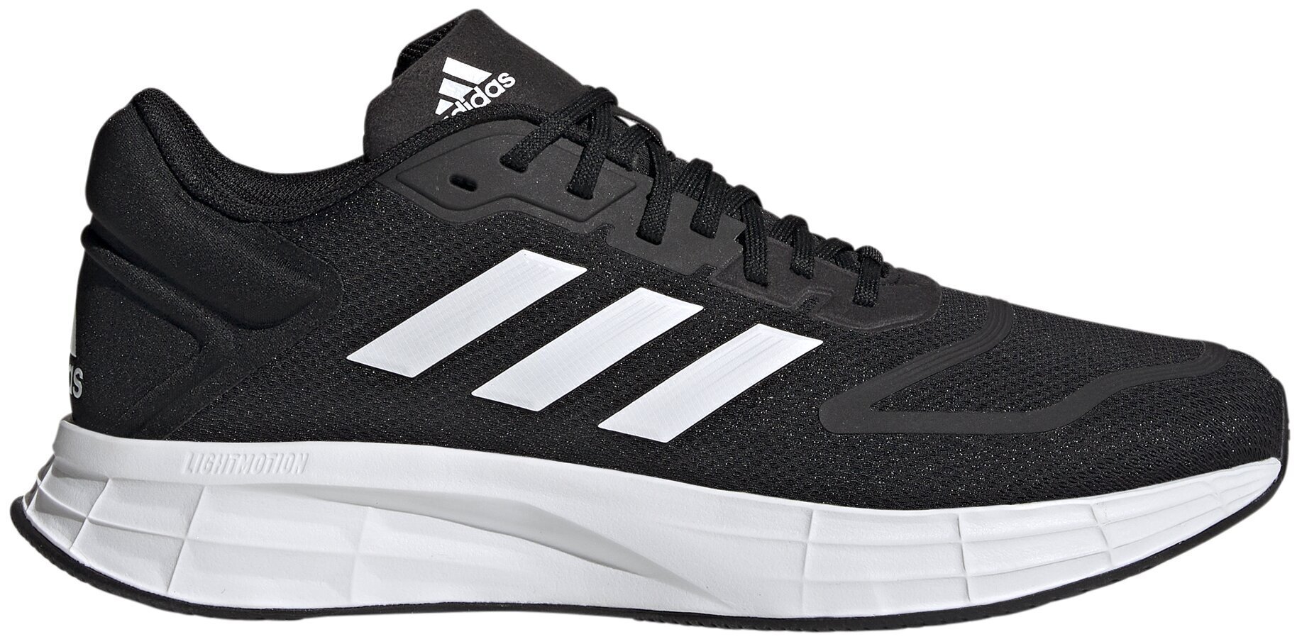 Adidas Jalatsid Duramo 10 Black GW8336 GW8336/9.5 hind ja info | Spordi- ja vabaajajalatsid meestele | kaup24.ee