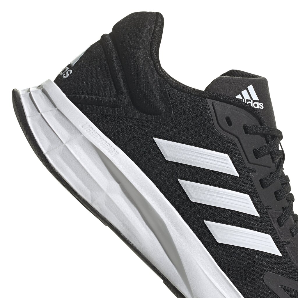 Adidas Jalatsid Duramo 10 Black GW8336 GW8336/9.5 цена и информация | Spordi- ja vabaajajalatsid meestele | kaup24.ee