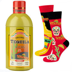 Meeste sokid Soxo Tequila pudelisse kingituse eest 40-45 hind ja info | Meeste sokid | kaup24.ee