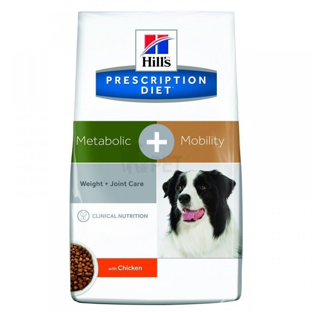 Hill's Prescription Diet Metabolic + Mobility Canine kuivtoit koertele, 12 kg hind ja info | Kuivtoit koertele | kaup24.ee