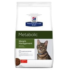 Hill's Prescription Diet Metabolic Feline kassi kuivtoit, 1,5 kg hind ja info | Kuivtoit kassidele | kaup24.ee