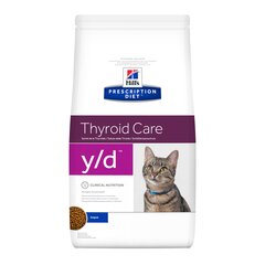Сухой корм для кошек Hill's Prescription Diet Feline y/d, 1.5 кг цена и информация | Сухой корм для кошек | kaup24.ee