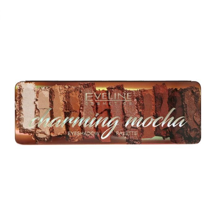 Lauvärvipalett Eveline Charming Mocha, 12 g цена и информация | Ripsmetušid, lauvärvid, silmapliiatsid, seerumid | kaup24.ee