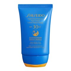 Veekindel kaitsev näokreem SPF 30 Shiseido Expert Sun Protector (Face Cream) 50 ml цена и информация | Кремы от загара | kaup24.ee