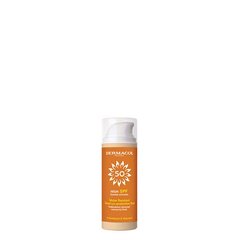 Toniseeriv nahavedelik Dermacol Sun SPF 50 (Tinted Water Resistant Fluid) 50 ml цена и информация | Крем для автозагара | kaup24.ee