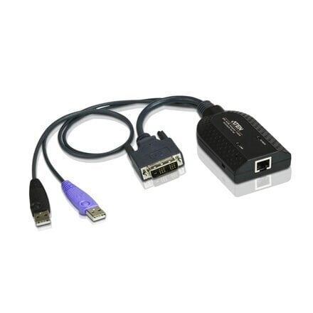 Aten KA7166-AX, USB-A/DVI-D, 25 cm цена и информация | Kaablid ja juhtmed | kaup24.ee