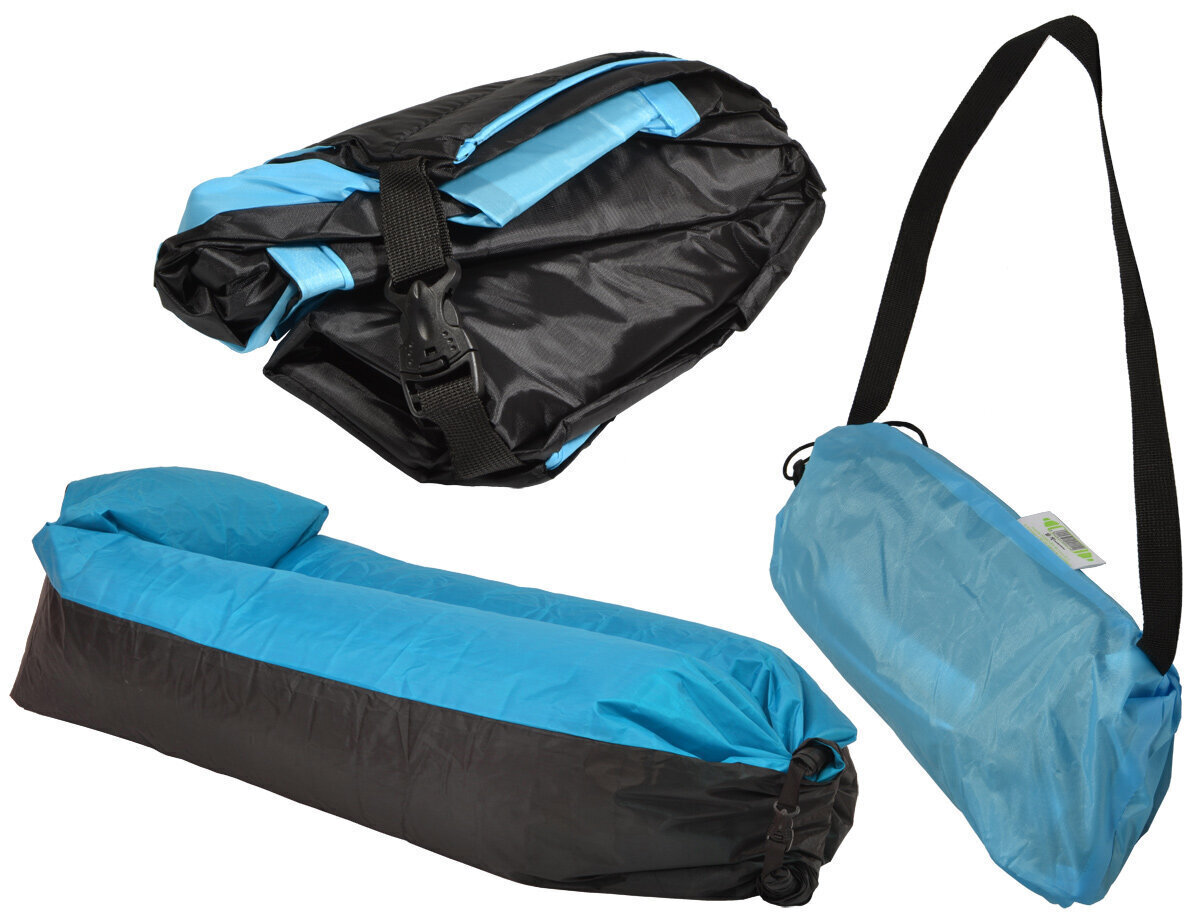 Lebokott Royokamp Lazy Bag 240 x 70 x 50 cm, sinine цена и информация | Täispuhutavad madratsid ja mööbel | kaup24.ee