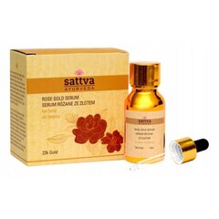 Näoseerum Sattva Ayurveda Rose Gold, 15 ml hind ja info | Näoõlid, seerumid | kaup24.ee