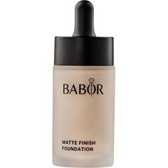 Jumestuskreem Babor Matte Finish foundation 01 Porcelain, 30 ml hind ja info | Jumestuskreemid, puudrid | kaup24.ee