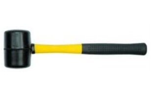 Резиновый молоток, пластиковая ручка, вес 700 g цена и информация | Механические инструменты | kaup24.ee