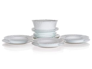 Набор посуды Luminarc Diwali Белый Cтекло 19 Предметы цена и информация | Посуда, тарелки, обеденные сервизы | kaup24.ee