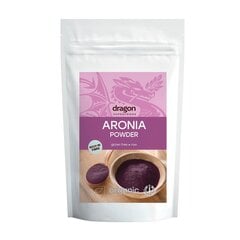 Aroonia pulber Dragon Superfoods, 200g hind ja info | Pähklid, seemned, kuivatatud puuviljad | kaup24.ee