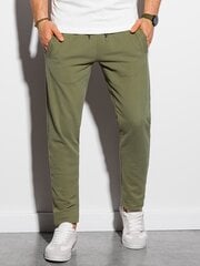 Мужские брюки Омбре P946, хаки цена и информация | Мужские брюки | kaup24.ee