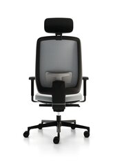 Офисное кресло Wood Garden Syn Eclipse Net с подголовником, серое цена и информация | Офисные кресла | kaup24.ee