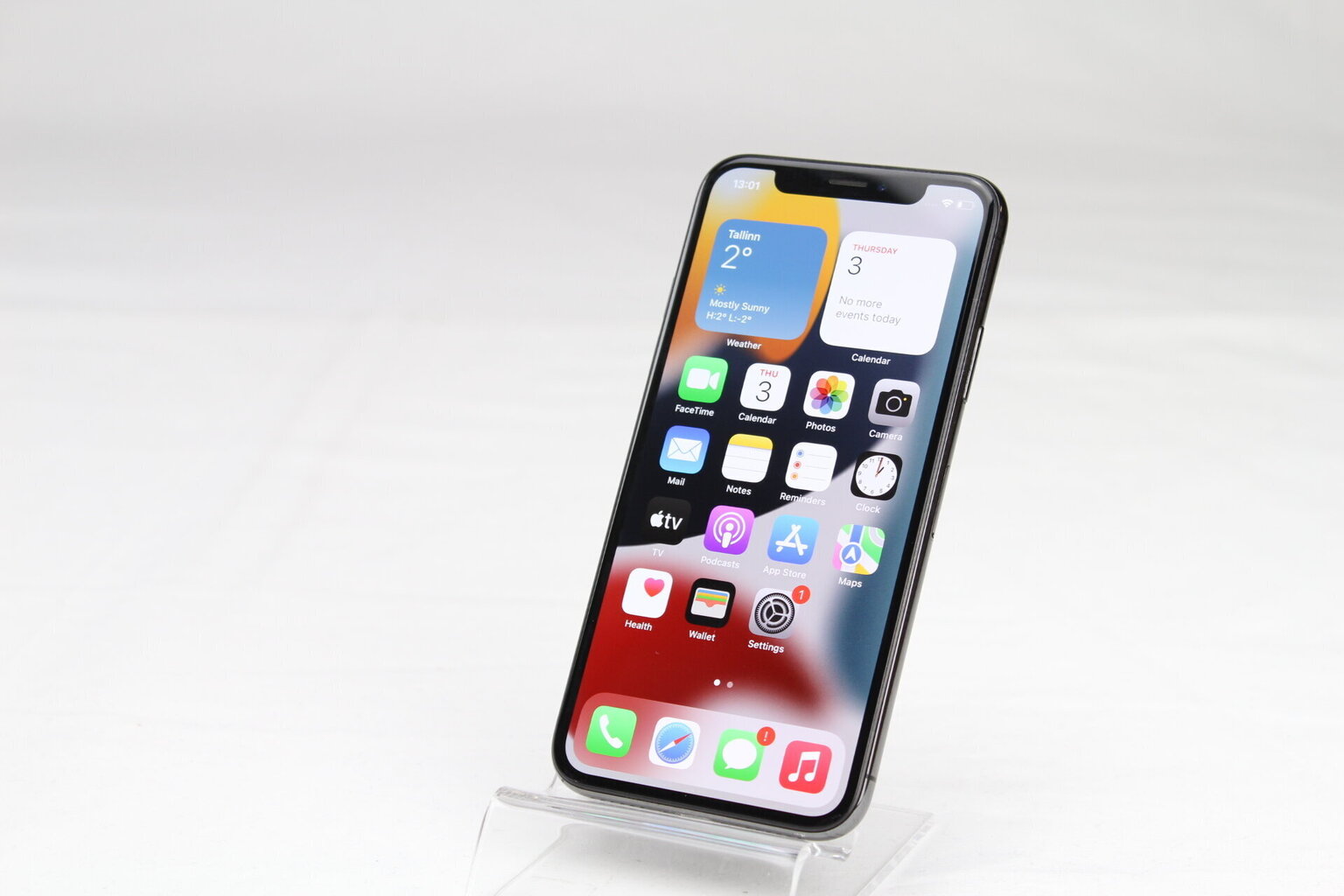 iPhone X 256GB Space Gray (kasutatud, seisukord A) hind ja info | Telefonid | kaup24.ee